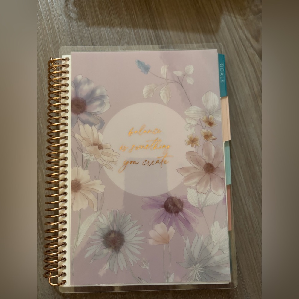 Erin Condren “Wellness Log” Notebook